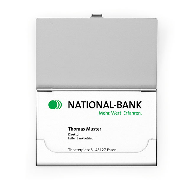 National Bank Corporate Design Identity Klunk Kommunikation